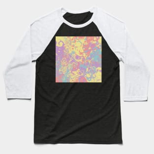 Psychedelic Pastels Baseball T-Shirt